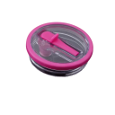Coperchio intercambiabile con cannuccia ribaltabile per Stanley Cup 10 x 8,8 x 2,6 cm Coperchio in plastica con guarnizione Coperchio resistente alle perdite Coperchio con cannuccia richiudibile 7