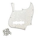 Coperchio per chitarra basso a quattro corde JB per standard americano FD Jazz Bass Finitura perlacea Pannello protettivo contro i graffi 5