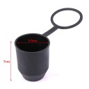 Coperchio protettivo universale per sfera di traino 2 pezzi in plastica per caravan rimorchio camion nero diametro 50 mm altezza 70 mm 2