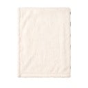 Coperta colorata per neonati 100 x 75 cm con macchie nere irregolari su fondo bianco e retro peloso per avvolgere e coprire in inverno 3