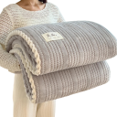 Coperta invernale calda 120 x 200 cm Morbida coperta soffice per letto e divano Superficie delicata piacevole al tatto Coperta calda per tutto l'anno 9