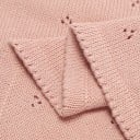 Coperta lavorata a maglia per bambini 70x90 cm in morbido cotone Mimixiong per neonati da carrozzina, lettino o per casa Coperta morbida 9