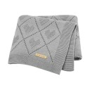 Coperta per bambini in cotone lavorata a maglia 70x90 cm Mimixiong Sacco nanna per passeggino Coperta per lettino Morbida per neonati 4