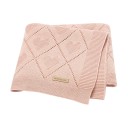 Coperta per bambini in cotone lavorata a maglia 70x90 cm Mimixiong Sacco nanna per passeggino Coperta per lettino Morbida per neonati 3