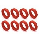 Coperți de protecție din silicon pentru roțile valizelor 4,3 x 1,5 cm 8 bucăți Accesorii antifonice pentru roți de bagaje Protecția roților 2