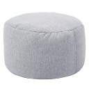 Copertura colorata per pouf 30×20 cm con zip in lino di cotone per riempimento con schiuma o tessuto per una seduta confortevole 6