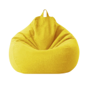 Copertura colorata per pouf 90 cm con zip e maniglia per il riempimento con giocattoli di peluche, cuscini o imbottitura in schiuma 16