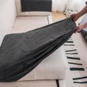 Copertura impermeabile per cuscino di divano elastica e morbida 90-115 x 160-190 x 5-20 cm tessuto jacquard per cuscino di divano e poltrona 14
