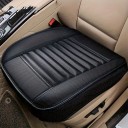 Copertura per sedile in pelle sintetica premium traspirante con doppia tasca Copertura impermeabile per sedile dell'auto Cuscino per auto confortevole 1