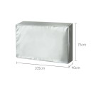 Copertura protettiva impermeabile per climatizzatore 105 x 40 x 75 cm Protezione contro polvere sole umidità e sporcizia 3