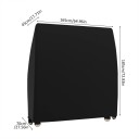 Copertura protettiva impermeabile per tavolo da ping pong 165 x 70 x 185 cm Nera Copertura resistente al vento, alla polvere e alla pioggia 4