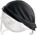 Copertura protettiva nera per ventilatore industriale 61 x 61 x 19 cm Copertura impermeabile e antipolvere con protezione contro sole e vento per uso esterno 1