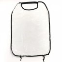 Copertura protettiva trasparente per il retro del sedile dell'auto 59x44 cm Protezione impermeabile del sedile contro i graffi Protezione per seggiolini auto per bambini contro lo sporco 2