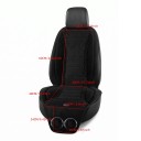 Copertura refrigerante per sedile auto con due ventilatori 60 x 40 x 42 cm e 48 x 32 cm Alimentazione 12 V da accendisigari Nera Per auto e SUV 3