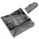 Copertura trasparente grigia per elettrodomestici da cucina 36 x 34 x 25 cm Impermeabile e antipolvere con tasche e manico superiore 3