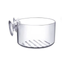 Copo de acrílico 3 x 5 cm para plantas aquáticas de aquário com ventosa Aberturas para circulação de água Cultivo de plantas Decoração de aquário 1