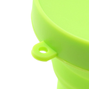 Copo menstrual dobrável em silicone 170 ml 80 x 73 mm silicone resistente ao calor ferramenta de higiene para uso durante a menstruação 4