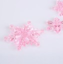 Copos de nieve decorativos 10 uds. 4