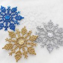 Copos de nieve decorativos 6 uds. 4
