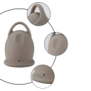 Coppa mestruale 20 ml 6 x 4.3 cm in silicone medico strumento igienico per uso durante il ciclo mestruale riutilizzabile 3