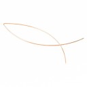 Copper Wire Earrings J1400 7