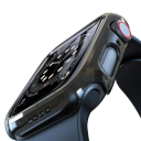 Coque anti-choc pour Apple Watch 45 mm, verre trempé 360° et cadre de protection pour Series 7, 8, 9, protection maximale de l'écran 2