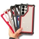 Coque antichoc pour Samsung Galaxy S26+ avec dos transparent Coins renforcés en PC et TPU Étui résistant pour mobile Samsung S26 Plus 21