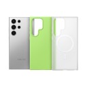 Coque arrière pour téléphone Samsung Galaxy A56 Double couche Anneau proéminent autour de l'appareil photo Boutons latéraux cachés Pour chargeur sans fil 2