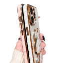 Coque de protection avec miroir et support pour Samsung A73 5G 3