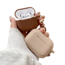 Coque de protection en silicone légère pour AirPods Pro 2 avec pendentif Protection contre les rayures et les chocs pour écouteurs 6