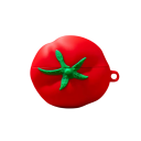 Coque de protection en silicone tomate juteuse pour AirPods 4 motif de tomate dessiné en 3D pour écouteurs, coque de protection, coque en silicone 1