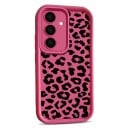 Coque de protection pour Samsung Galaxy A26 5G avec motif léopard Siliconaire et résistant Flexible Cadre autour de la caméra Boutons 9