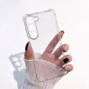 Coque de protection pour Samsung Galaxy A36 S avec coins amortisseurs Bord de 1,5 mm au-dessus de l'écran et 2,5 mm au-dessus des objectifs Coque transparente pour charge sans fil 6
