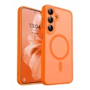 Coque de protection pour Samsung Galaxy A57 S avec cercle magnétique MagSafe Bord de 2,5 mm autour des objectifs Boutons en métal pour chargeur sans fil 6