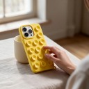 Coque en silicone avec ventouses pour iPhone 17 Finition antidérapante Tient sur une surface lisse Pour regarder des vidéos et prendre 10