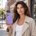 Coque en silicone avec ventouses pour iPhone 17 Finition antidérapante Tient sur une surface lisse Pour regarder des vidéos et prendre 19