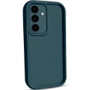 Coque en silicone lisse pour Samsung Galaxy A16 5G Sans impression Fini mat Bord surélevé autour de l'écran Cadre surélevé des objectifs Pour un usage quotidien 1