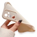 Coque en silicone lisse pour Samsung Galaxy A16 5G Sans impression Fini mat Bord surélevé autour de l'écran Cadre surélevé des objectifs Pour un usage quotidien 4