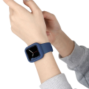 Coque en silicone pour Apple Watch 42 mm Series 10 11 Protection bumper étui iWatch coque en silicone souple étui résistant aux chocs 24