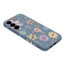 Coque en silicone pour Samsung Galaxy A55 Imprimé floral Résistante Design fin Bord surélevé des objectifs de 1,5 mm Inscription Flower sur le côté 6