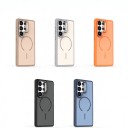 Coque en silicone pour Samsung Galaxy S24 avec support rabattable, prise en charge de la charge magnétique, étui de protection pour mobile 18