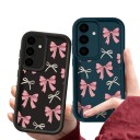 Coque en silicone résistante pour Samsung Galaxy A37 avec des nœuds de deux types Cadre surélevé autour de l'appareil photo Bords surélevés Surface lisse Côtés protégés 5
