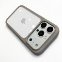 Coque pour iPhone 18 Pro Max Panneau arrière transparent Coque en PC + TPU Cadre surélevé de l'appareil photo Protection contre les chocs 20
