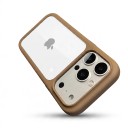 Coque pour iPhone 18 Pro Panneau arrière transparent Coque résistante en PC + TPU Cadre surélevé pour appareil photo Protection contre les chocs 1