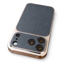 Coque pour iPhone 18 Pro Texture cuir Surface mate Résistante aux chocs Antidérapante Protection contre les empreintes digitales 16