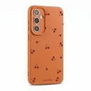 Coque pour Samsung Galaxy S24 Ultra avec motif de cerise Coque en silicone avec protection de l'appareil photo Étui de téléphone mobile 9
