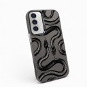 Coque pour Samsung Galaxy S25 Ultra avec impression Coque rigide en PC et TPU Polycarbonate et polyuréthane thermoplastique Étui de téléphone 25