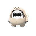 Coque souple pour AirPods Pro Requin Amortit les chocs Protection contre les rayures, la poussière et l'humidité Accès facile au port de charge 1