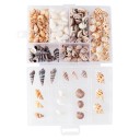 Coquillages naturels décoratifs 100 pcs 2