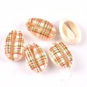 Coquilles décoratives avec ornements 10 pcs 22
